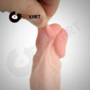 2 in 1 Realistic Dildo with Vagina Pussy Penis Sleeve - Adults Product Kart