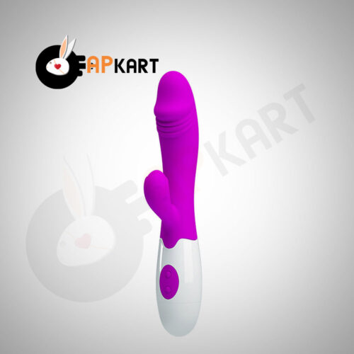 30 Speed Dick-Head Clit & Puss G Spot Rabbit Vibrator Dildo - Adults Product Kart