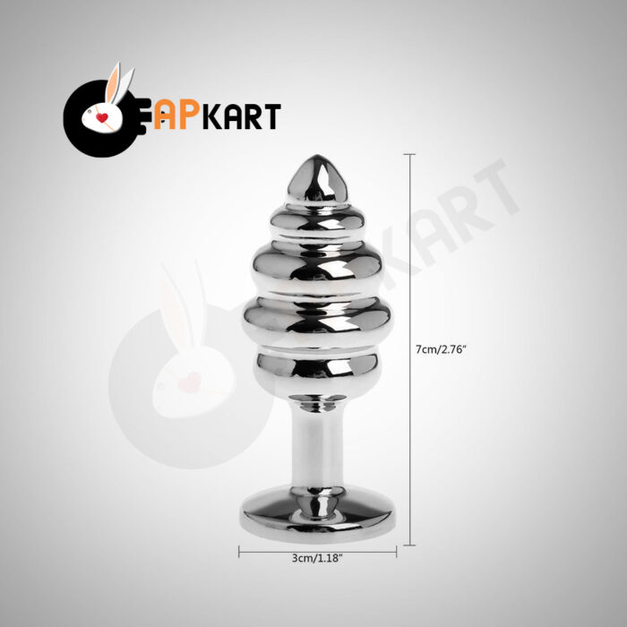 Stainless Steel Butt Plug Prostate Massager - Adults Product Kart - Image 3