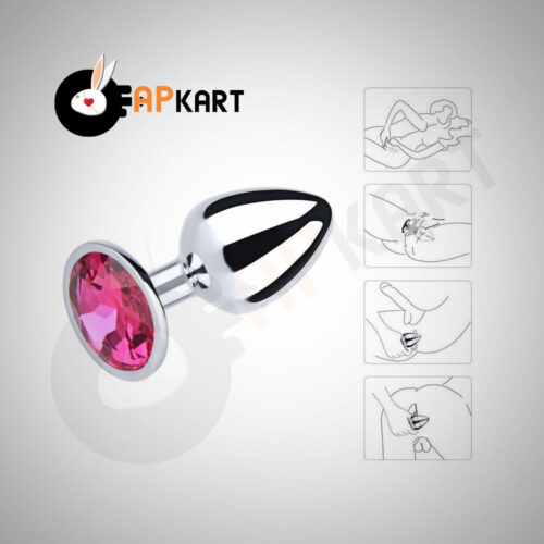 Anal Beads Crystal Jewelry Steel Butt Plug - Adults Product Kart