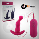 Balls Style Vibrating Anal Plug Sex Toy - Adults Product Kart