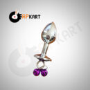 Metal Anal Butt Plugs, Jewelry Anal Toys with Bell - Adults Product Kart