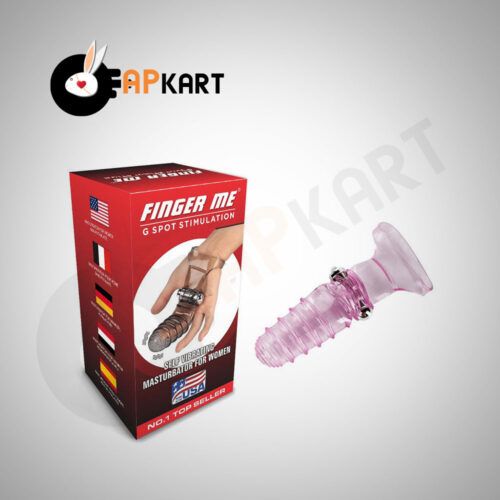 Female G-Spot Finger Sleeve Vibrator Massager - Adults Product Kart