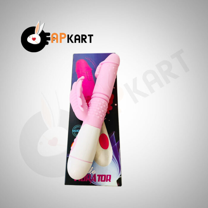 Silicone Dildo Butterfly Vibrator Massager Sex Toy  - Adults Product Kart - Image 2