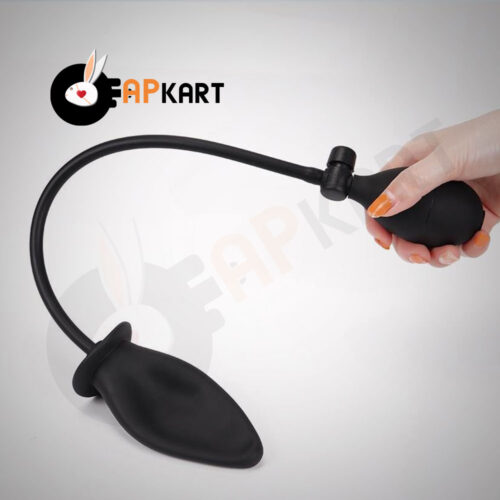 Inflatable Silicone Anal Plug - Adults Product Kart