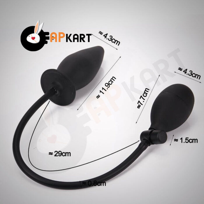 Inflatable Silicone Anal Plug - Adults Product Kart - Image 4