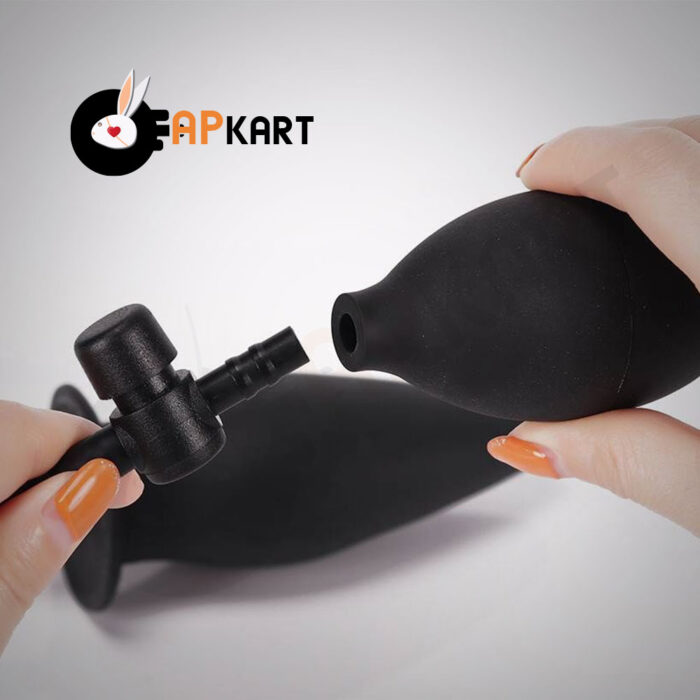 Inflatable Silicone Anal Plug - Adults Product Kart - Image 3