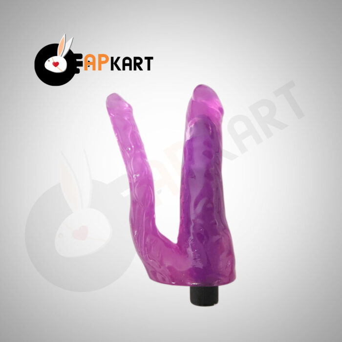 Jelly Multi-Speed Vibrating Double Dildo - Adults Product Kart - Image 3