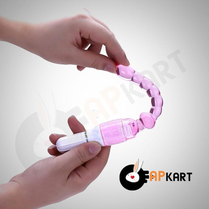 Jelly Vibrator Long Beads Anal Plug Stick - Adults Product Kart - Image 3