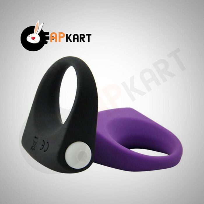 Lux Black Silicone Vibrator Cockring Men - Adults Product Kart - Image 3