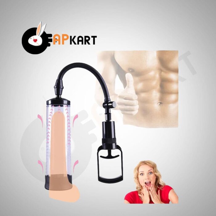 Delux Manual Penis Enlargement  Pump With Suction For Men's - Adults Product Kart - Image 2