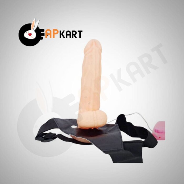 StrapOn Dildo With Vibrator Men's Sex Toy - Adults Product Kart - Image 2
