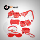 Red Bondage And BDSM Sex Toy Kit - Adults Product Kart
