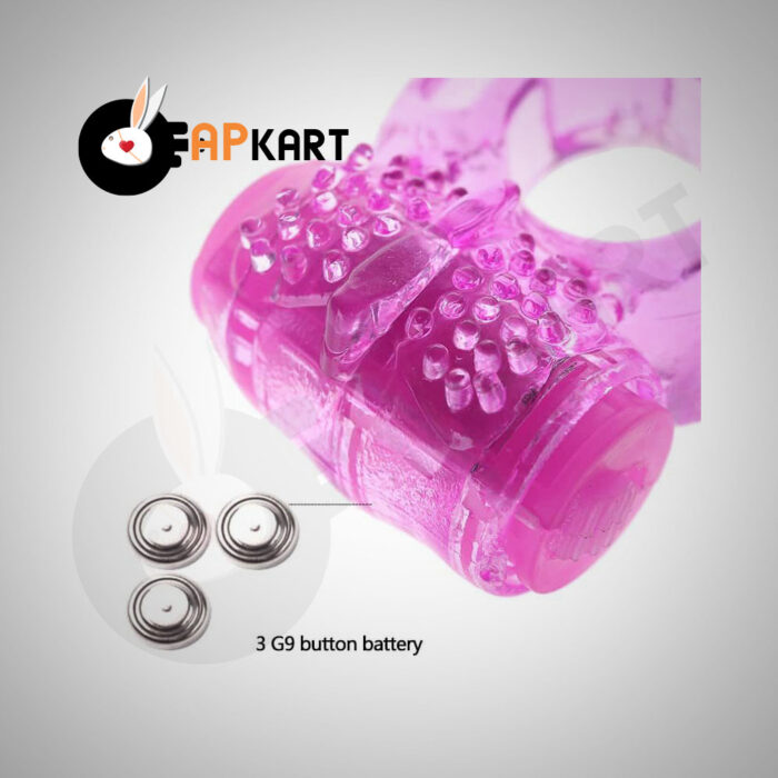 Silicone Delay Vibrating Cock Ring Men's Sex Toy - Adults Product Kart - Image 3