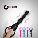 Soft Silicone Anal Beads Vibrator for Women - Adults Product Kart