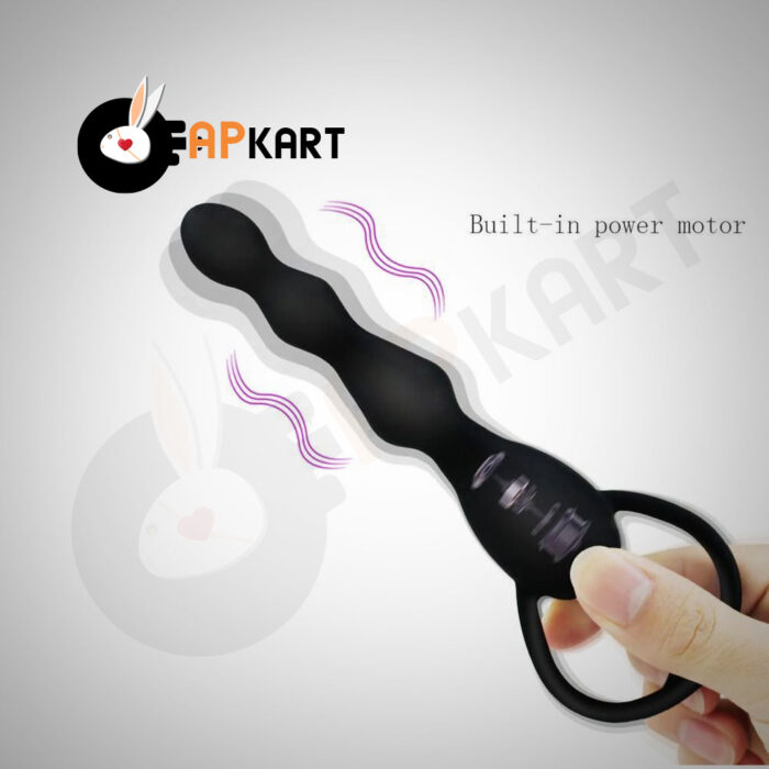 Soft Silicone Anal Beads Vibrator for Women - Adults Product Kart - Image 3