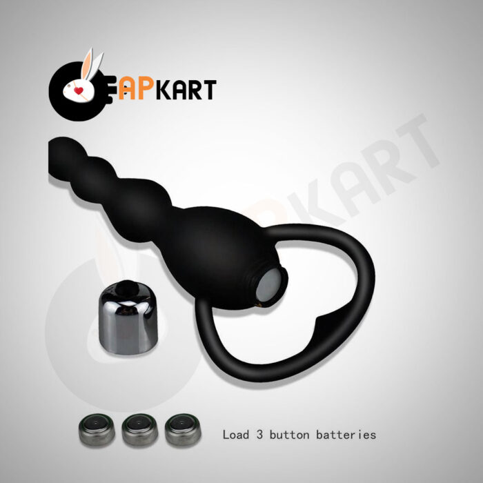 Soft Silicone Anal Beads Vibrator for Women - Adults Product Kart - Image 2