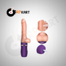 Thrusting Dildo Vibrator with Heating Function - Adults Product Kart
