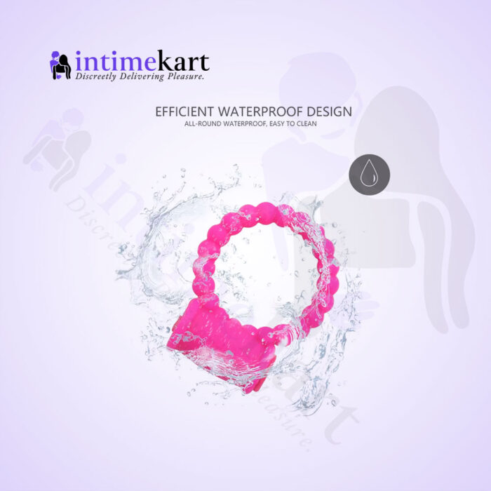 Lovely vibrating cock ring – sex toy for men in India