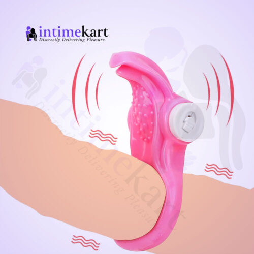 Sili vibrating cock ring for men – adult sex toy in India
