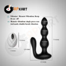 Tower Anal Vibrator Butt Plug Prostate Wireless Massager - Adults Product Kart
