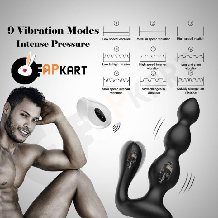 Tower Anal Vibrator Butt Plug Prostate Wireless Massager - Adults Product Kart - Image 8