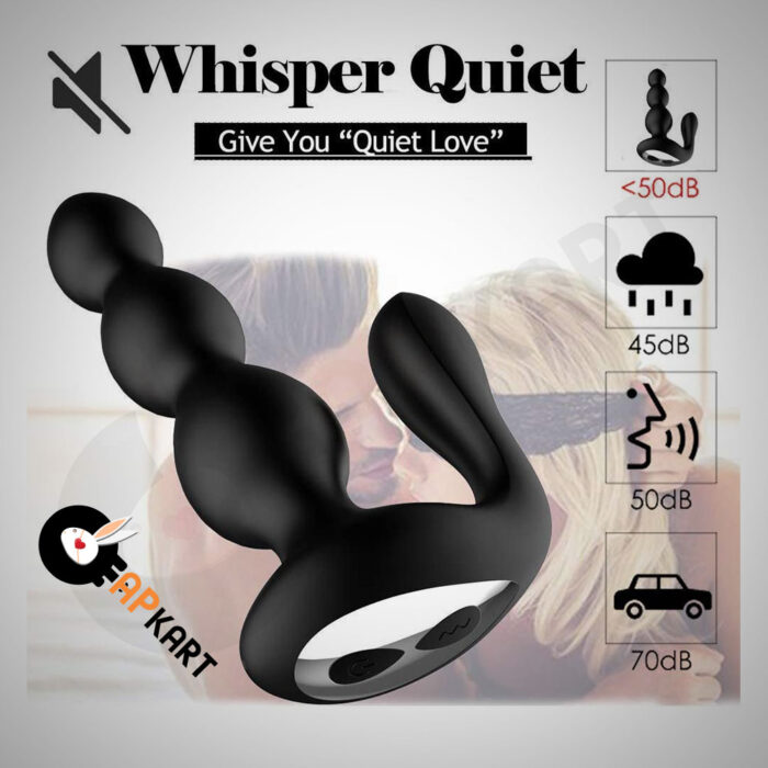 Tower Anal Vibrator Butt Plug Prostate Wireless Massager - Adults Product Kart - Image 3