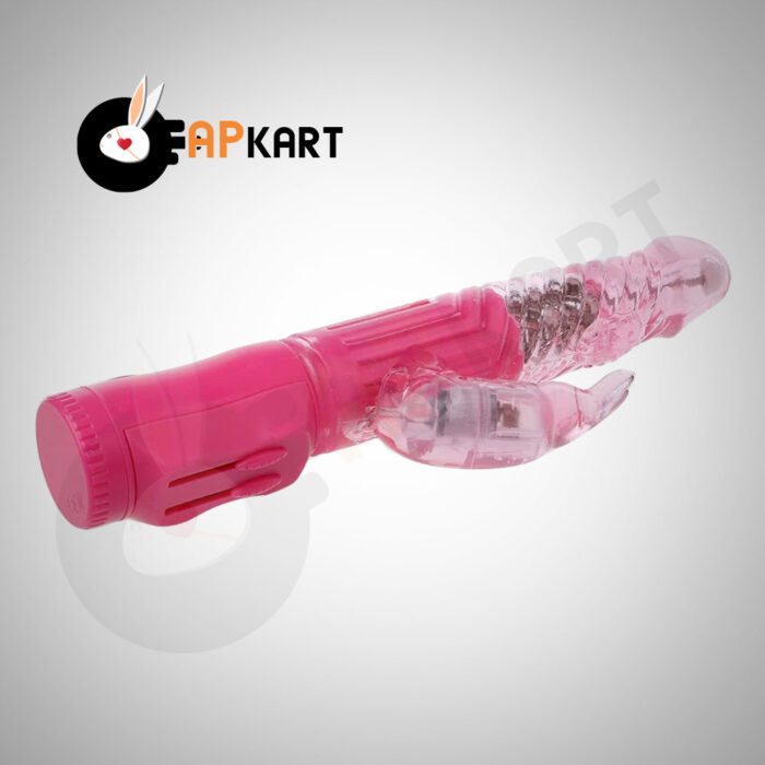 Transparent Jack Rabbit Vibrator - Adults Product Kart - Image 6