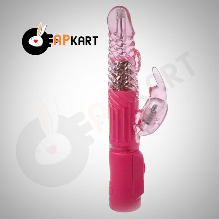 Transparent Jack Rabbit Vibrator - Adults Product Kart - Image 2