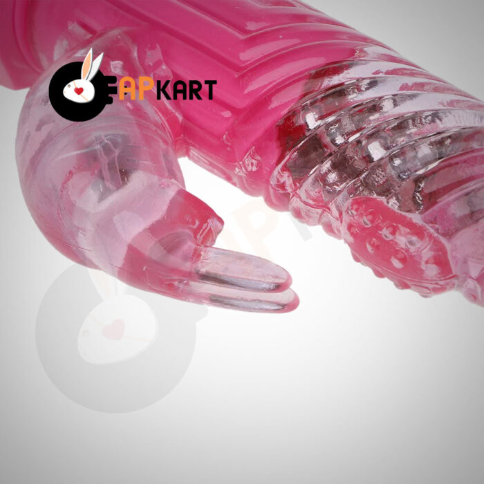 Transparent Jack Rabbit Vibrator - Adults Product Kart - Image 8