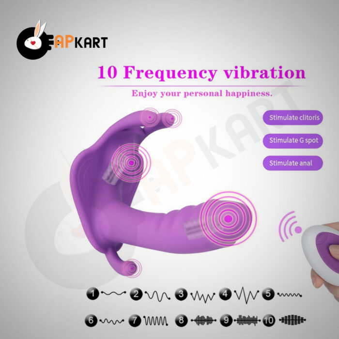 Vibrating 10 Frequency Waterproof Vibrator Massager Sex Toys - Adults Product Kart - Image 7