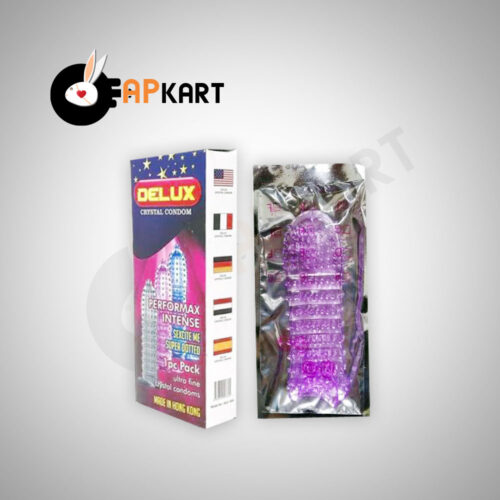 Delux Crystal Condom Mens Sex Toy - Adults Product Kart