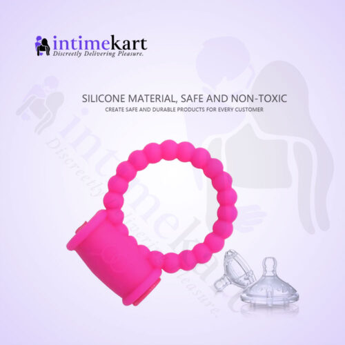 Lovely vibrating cock ring – sex toy for men in India