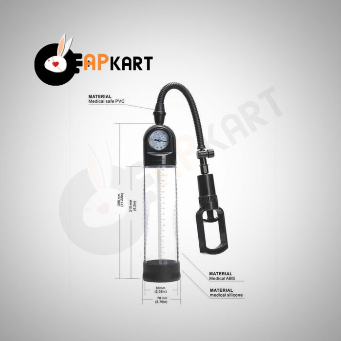 Gauge Meter Penis Enlargement Pump - Adults Product Kart - Image 3